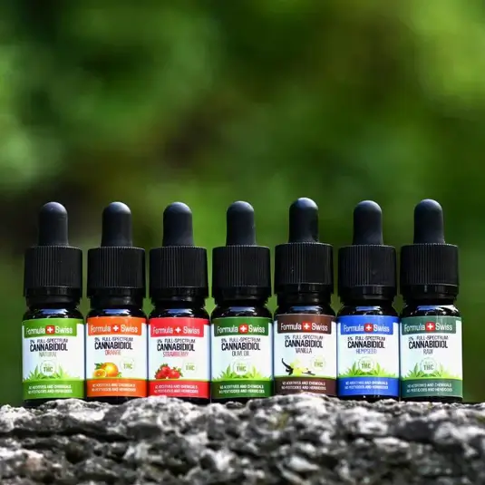 Comprar óleo de cannabis da Suíça