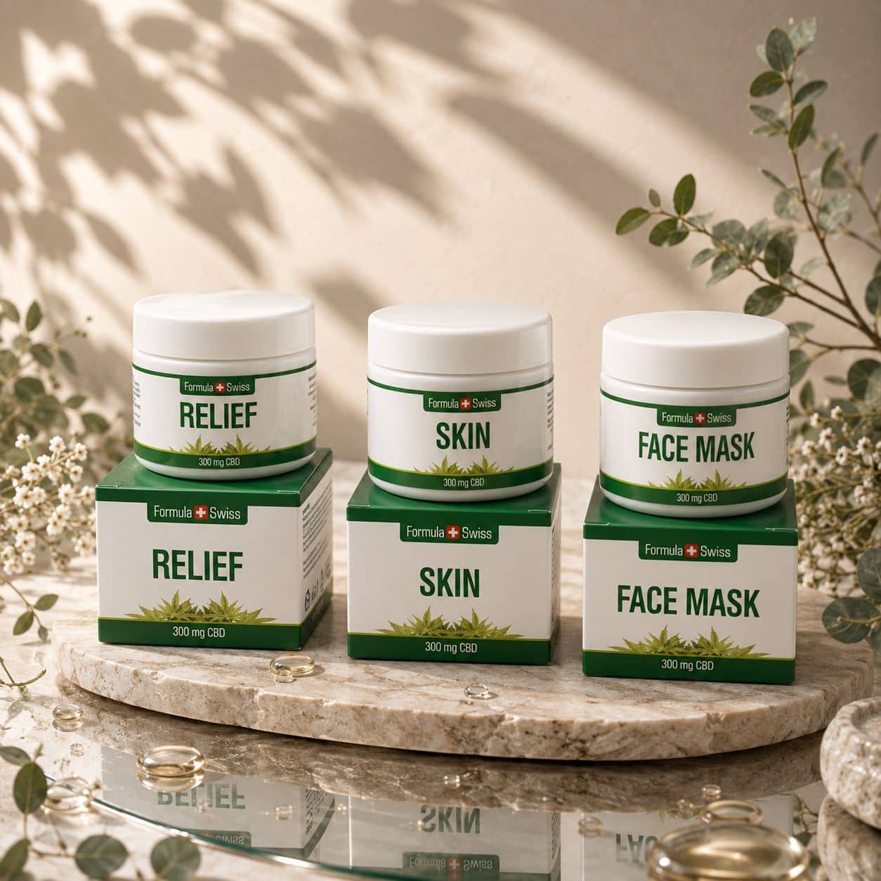 Comprar CBD skincare da Suíça