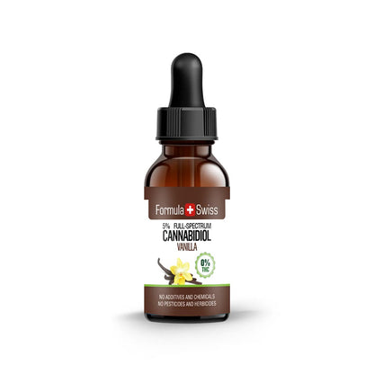 Óleo CBD em Óleo de Baunilha 0,0% THC