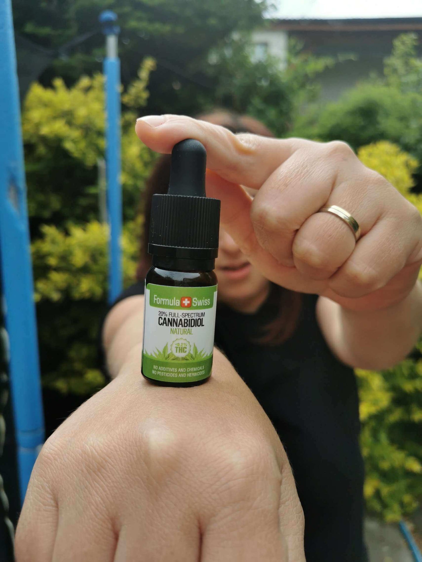 Formula Swiss óleo CBD orgânico em óleo natural