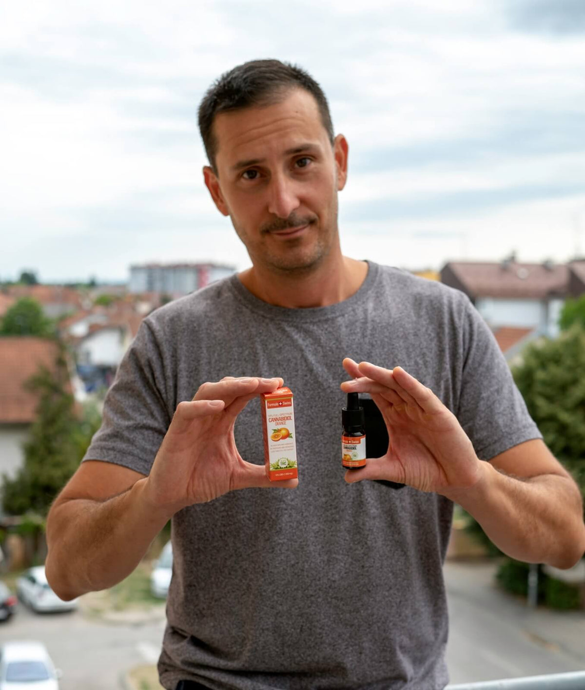 Formula Swiss óleo CBD orgânico em óleo de laranja