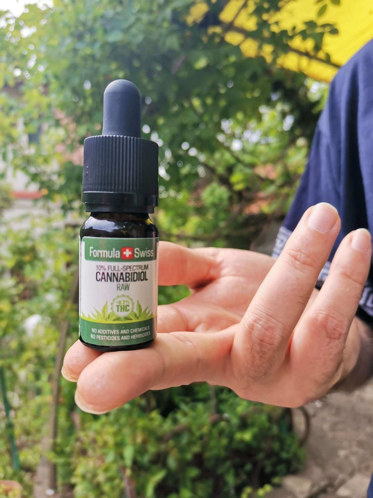 Formula Swiss Óleo CBD CRU Orgânico