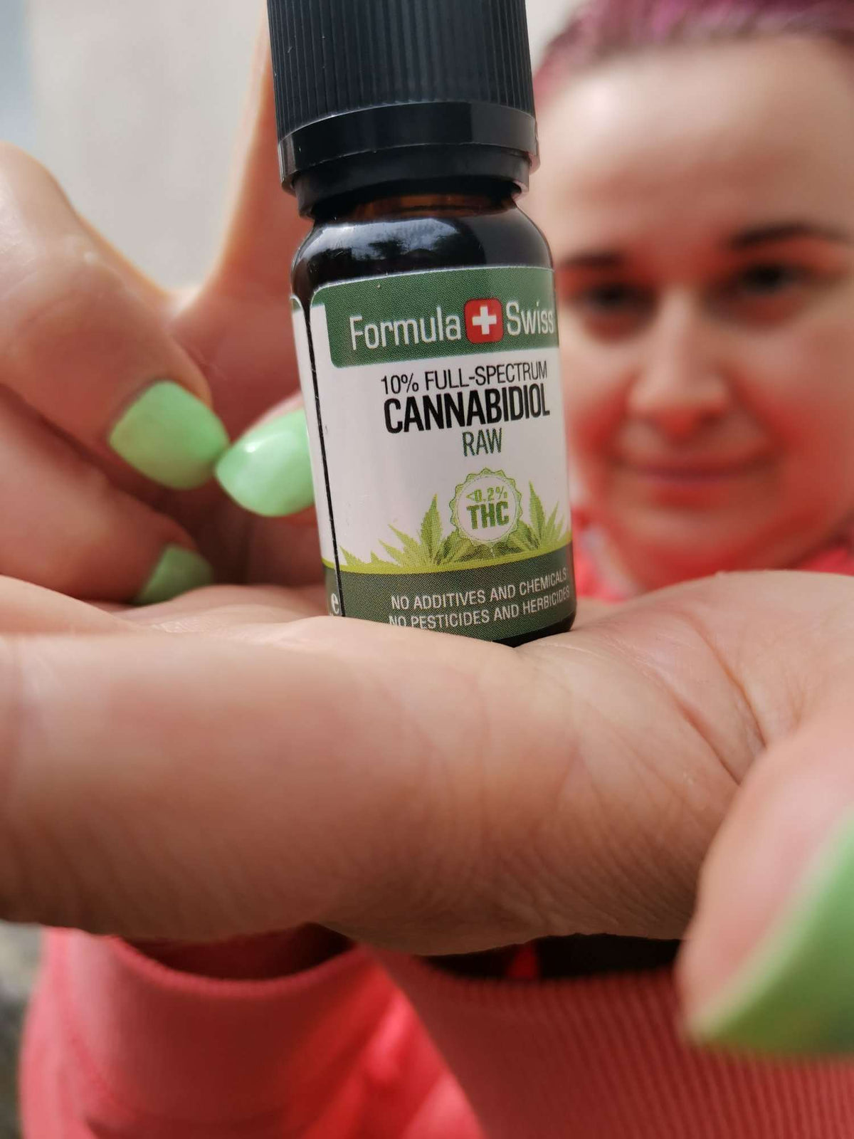 Formula Swiss Óleo CBD CRU Orgânico